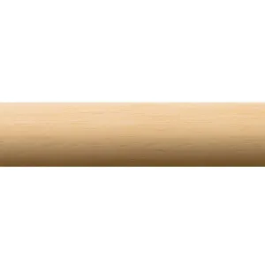 1-3/8" Smooth Wood Pole 8'