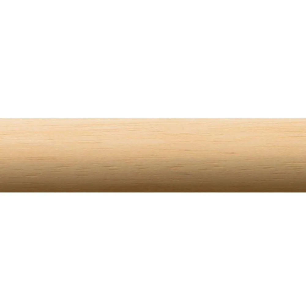 1-3/8" Smooth Wood Pole 8'
