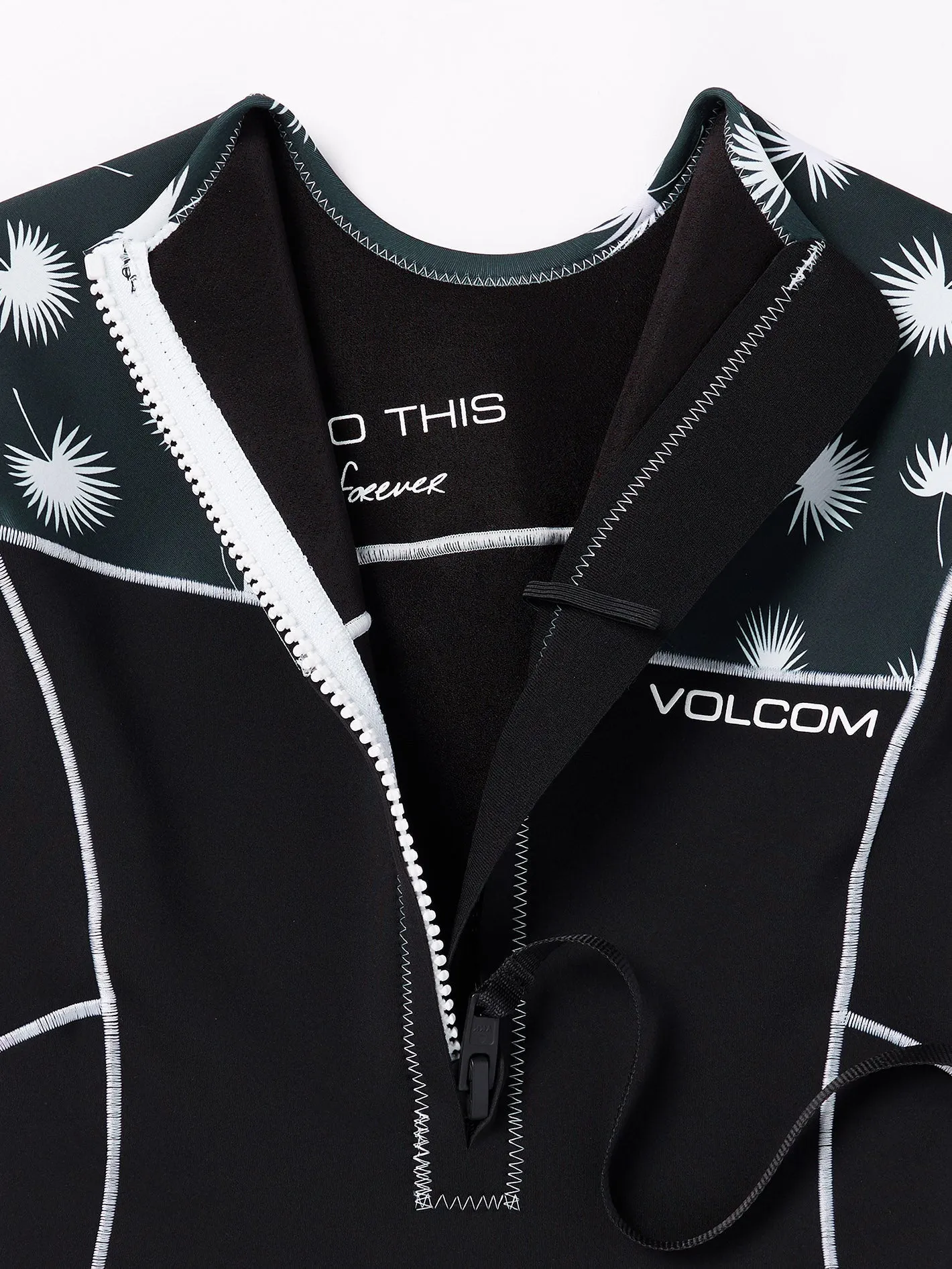 1 Mm Long Sleeve Springsuit - BLACK