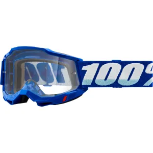 100% Accuri 2 OTG Goggles - Blue - Clear 50224-101-02