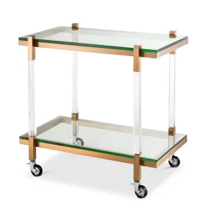 112363 - Trolley Royalton brushed brass finish