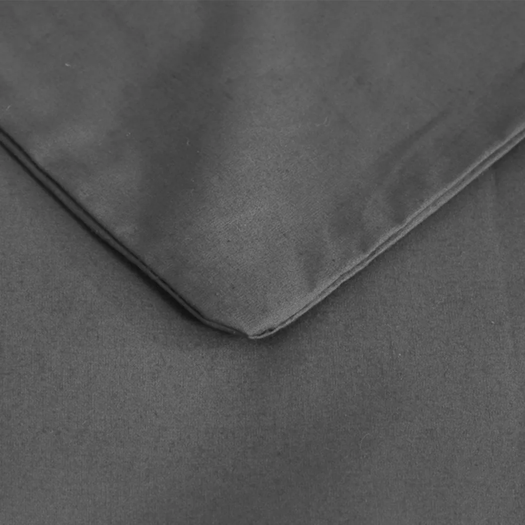 121x91cm Anti Anxiety Weighted Blanket Cover Polyester Cover Only Grey