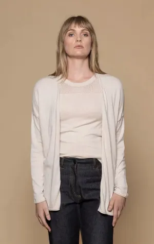 14GG COTTON SILK CARDIGAN - CLEARANCE