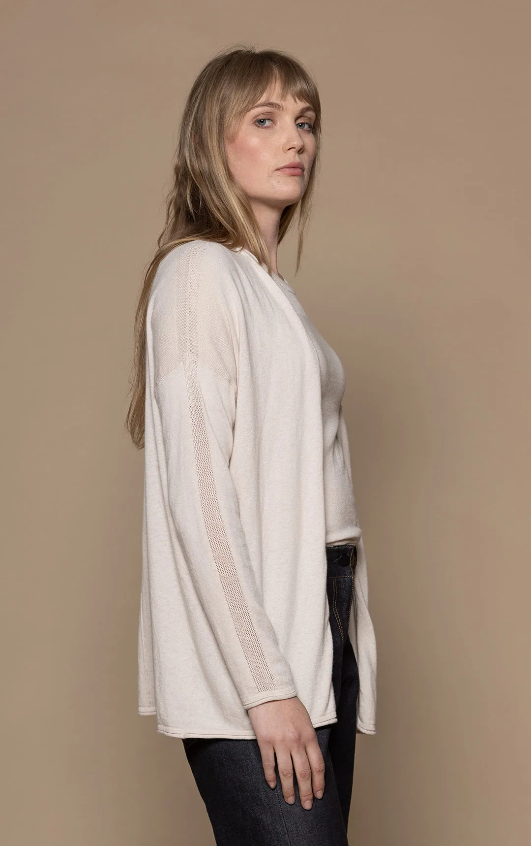 14GG COTTON SILK CARDIGAN - CLEARANCE