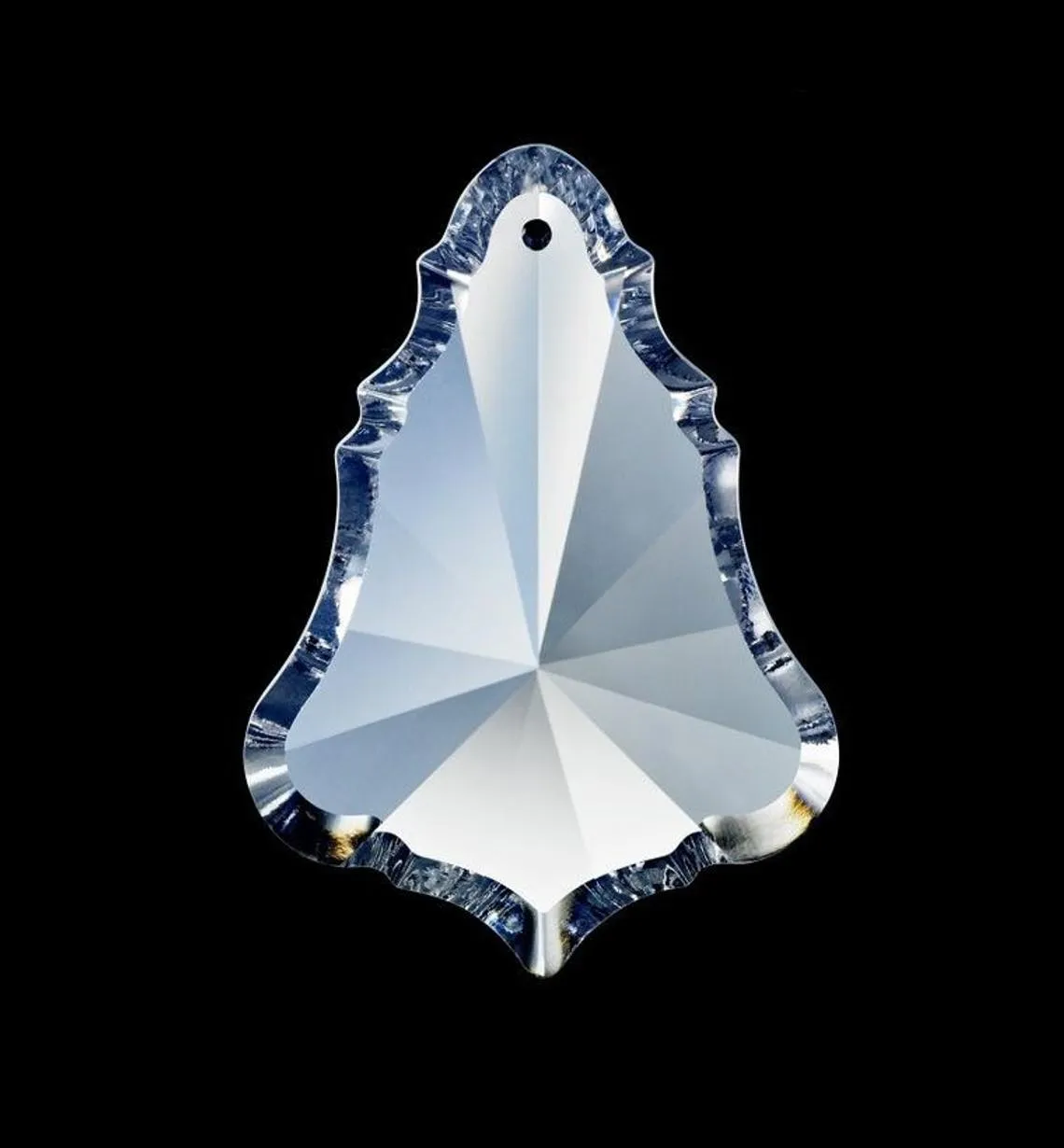 5 Clear 38mm Bell Shape Chandelier Crystal Prism Shabby Chic