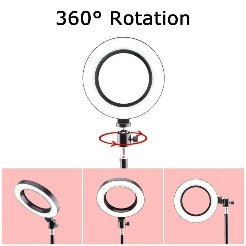 6.3''/10.2'' Camera Studio Ring Light