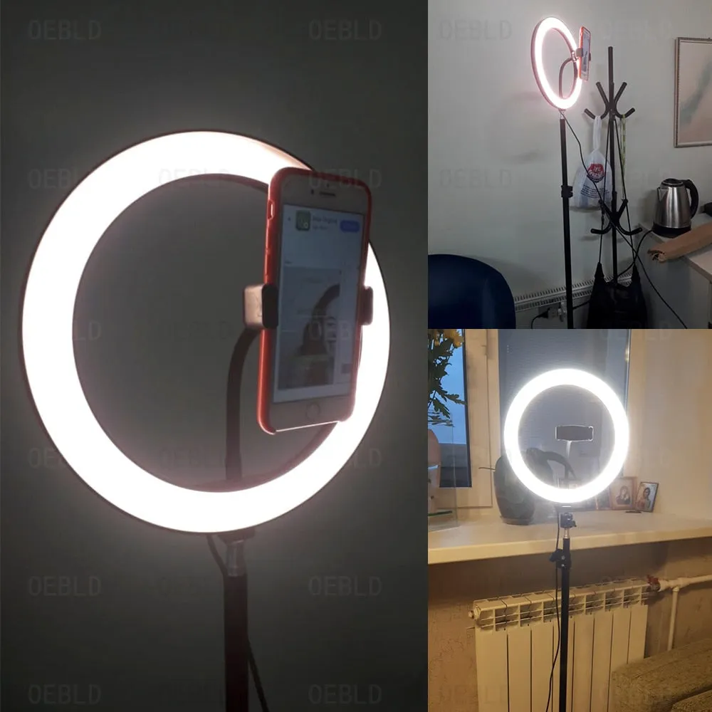 6.3''/10.2'' Camera Studio Ring Light