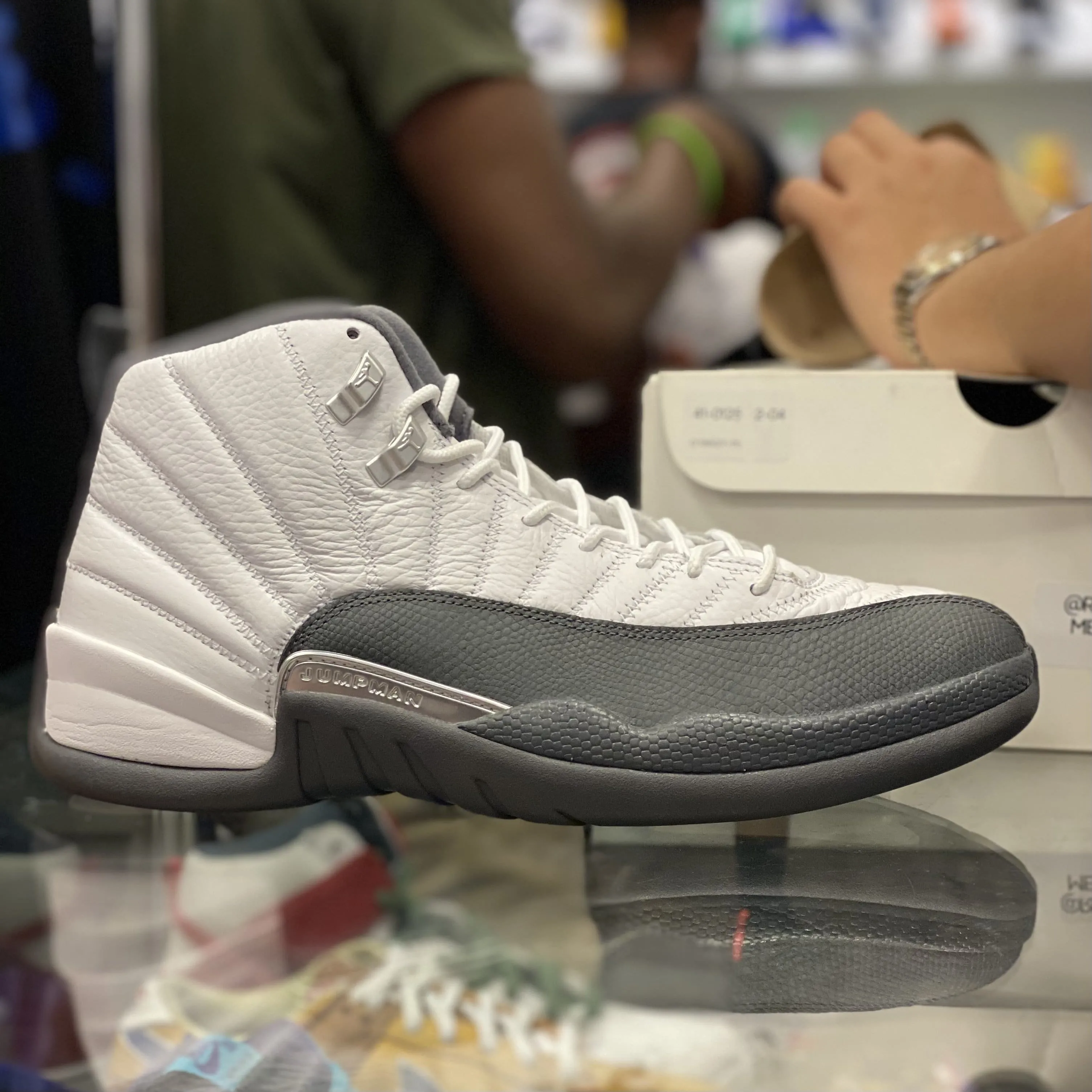 Air Jordan 12 Retro “White Dark Grey”