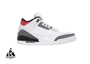 Air Jordan 3 Retro “SE Fire Red Denim” (2020)