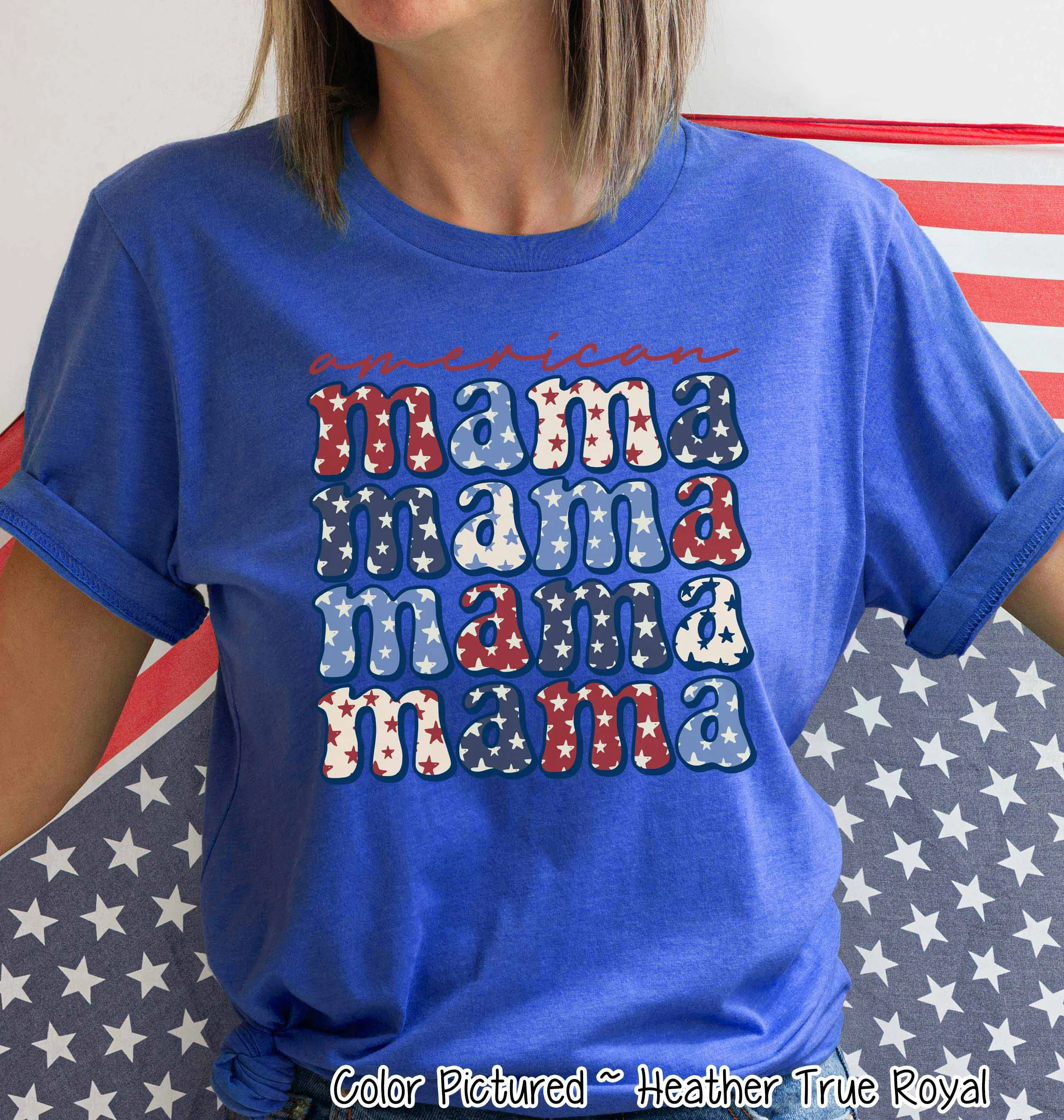 American Mama Retro Tee