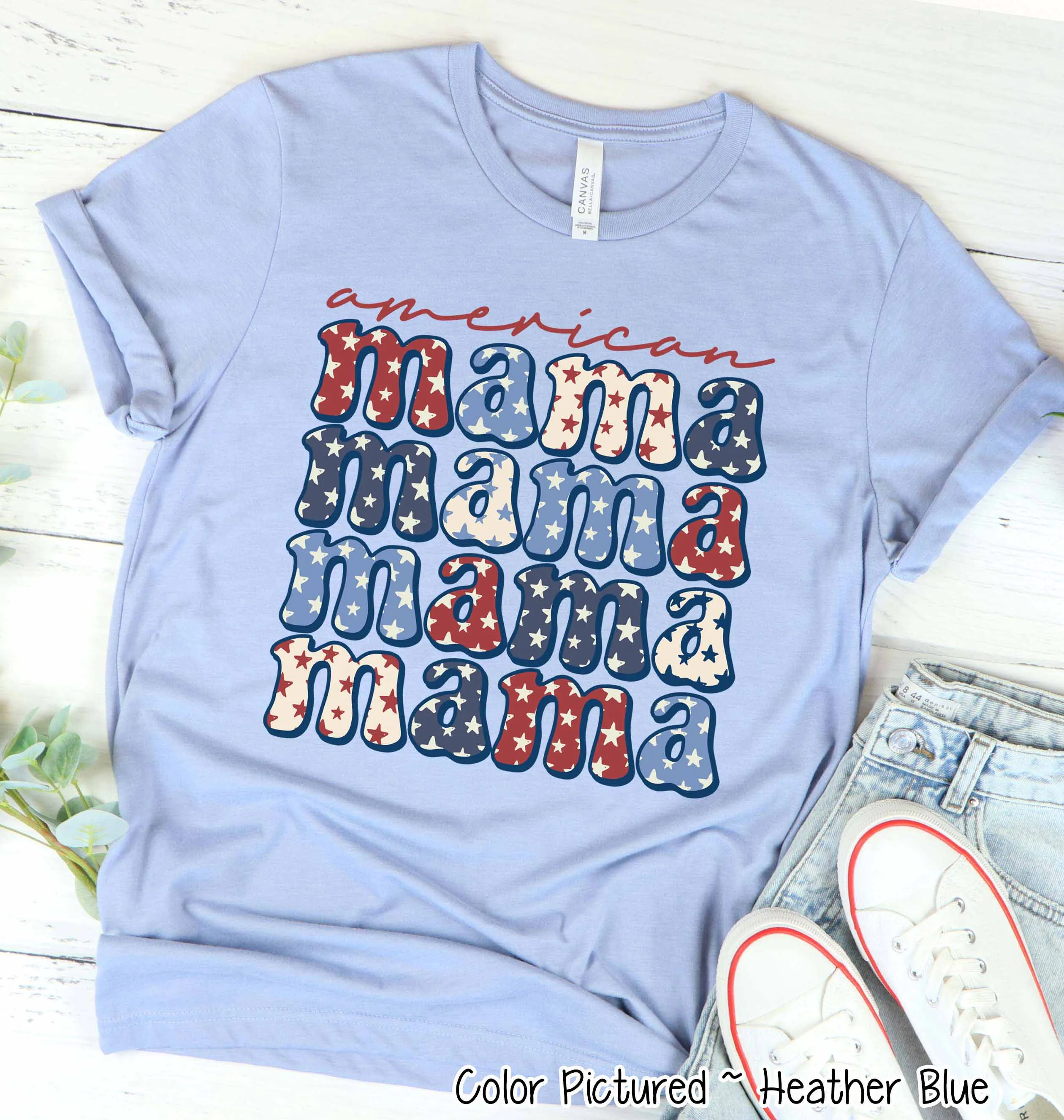 American Mama Retro Tee