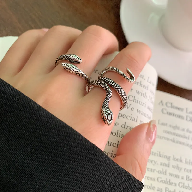 Anel Snake Retro