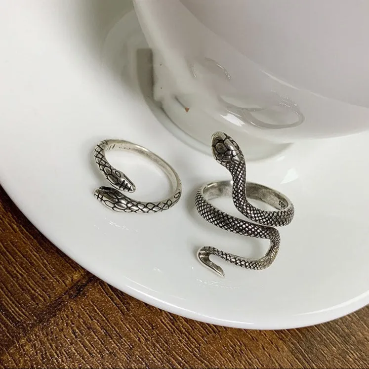 Anel Snake Retro