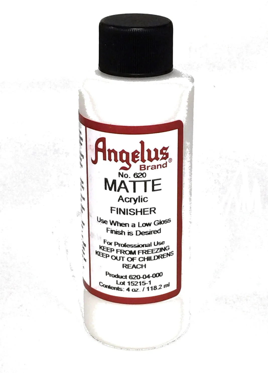 ANGELUS ACRYLIC FINISHERS LARGE 118ml For Use with Acrylic Paints