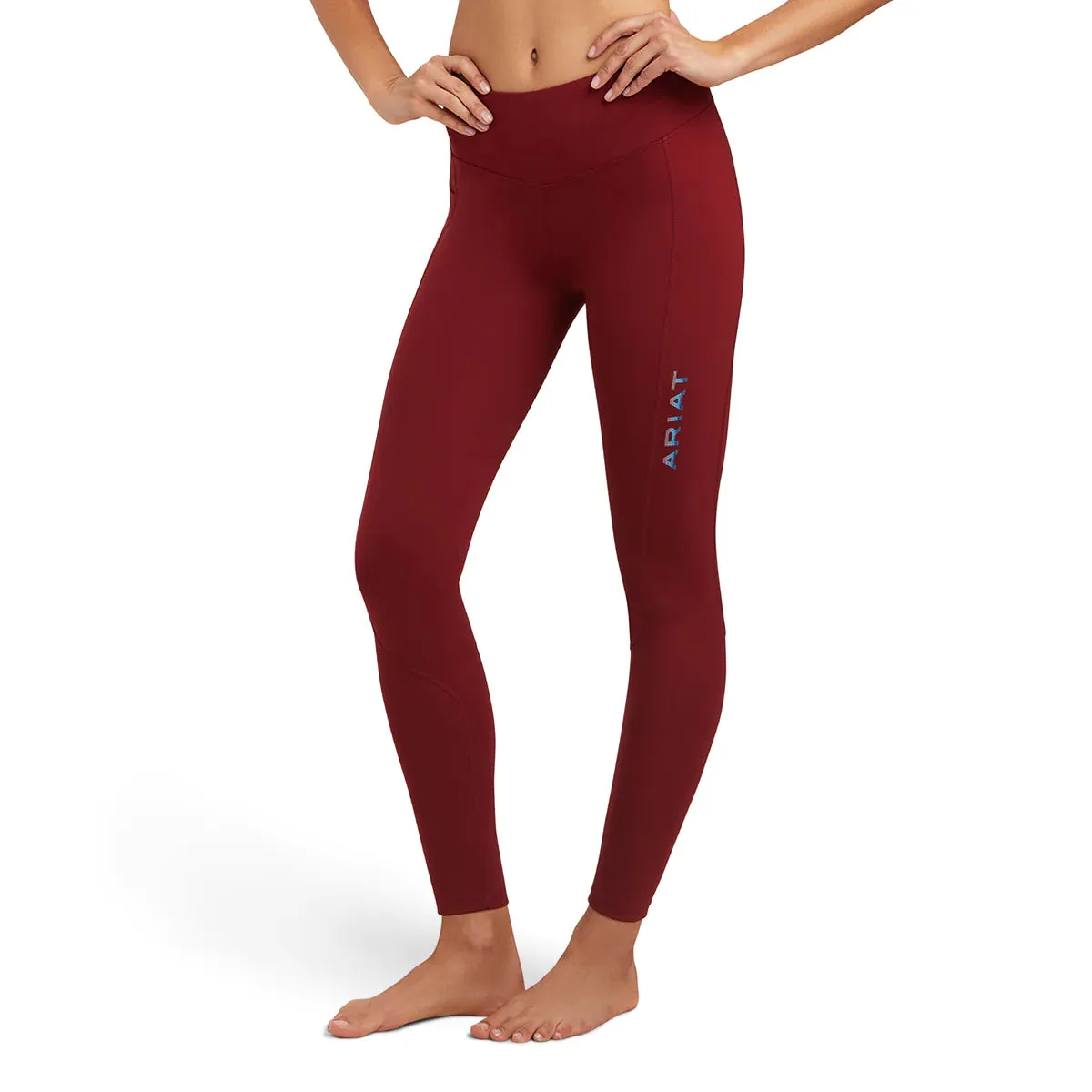 Ariat Tek Tights Ladies Rouge Red