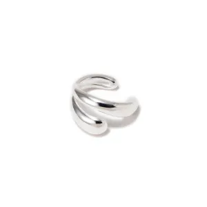 aura | オーラ　SMOOTH W LINE EAR CUFF