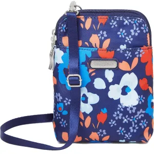 Baggallini Take Two RFID Bryant Crossbody Spring Bloom Nylon