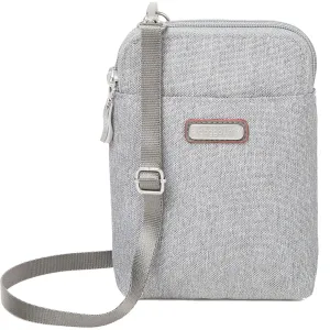 Baggallini Take Two RFID Bryant Crossbody Stone Nylon