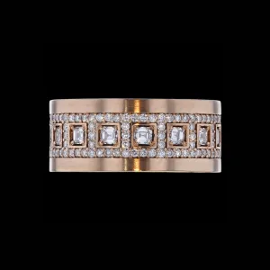 Band Windows Asscher Rose