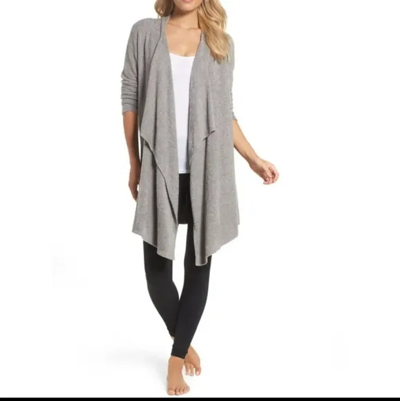 Barefoot Dreams Bamboo Chic Lite Open Cardigan size L/XL