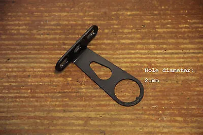 Bicycle Bike Basket Bracket Front Light Bracket Holder For Rear Snap Iron 21mm