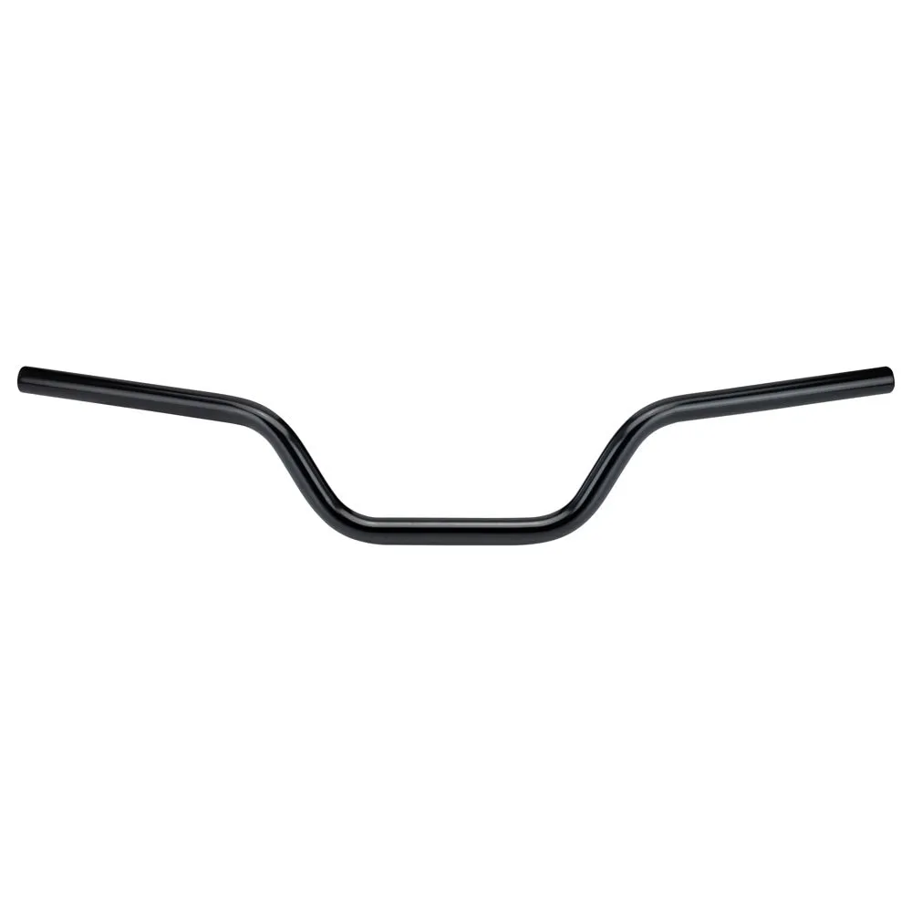 BILTWELL TRACKER HIGH BAR 1" SMOOTH [BLACK]