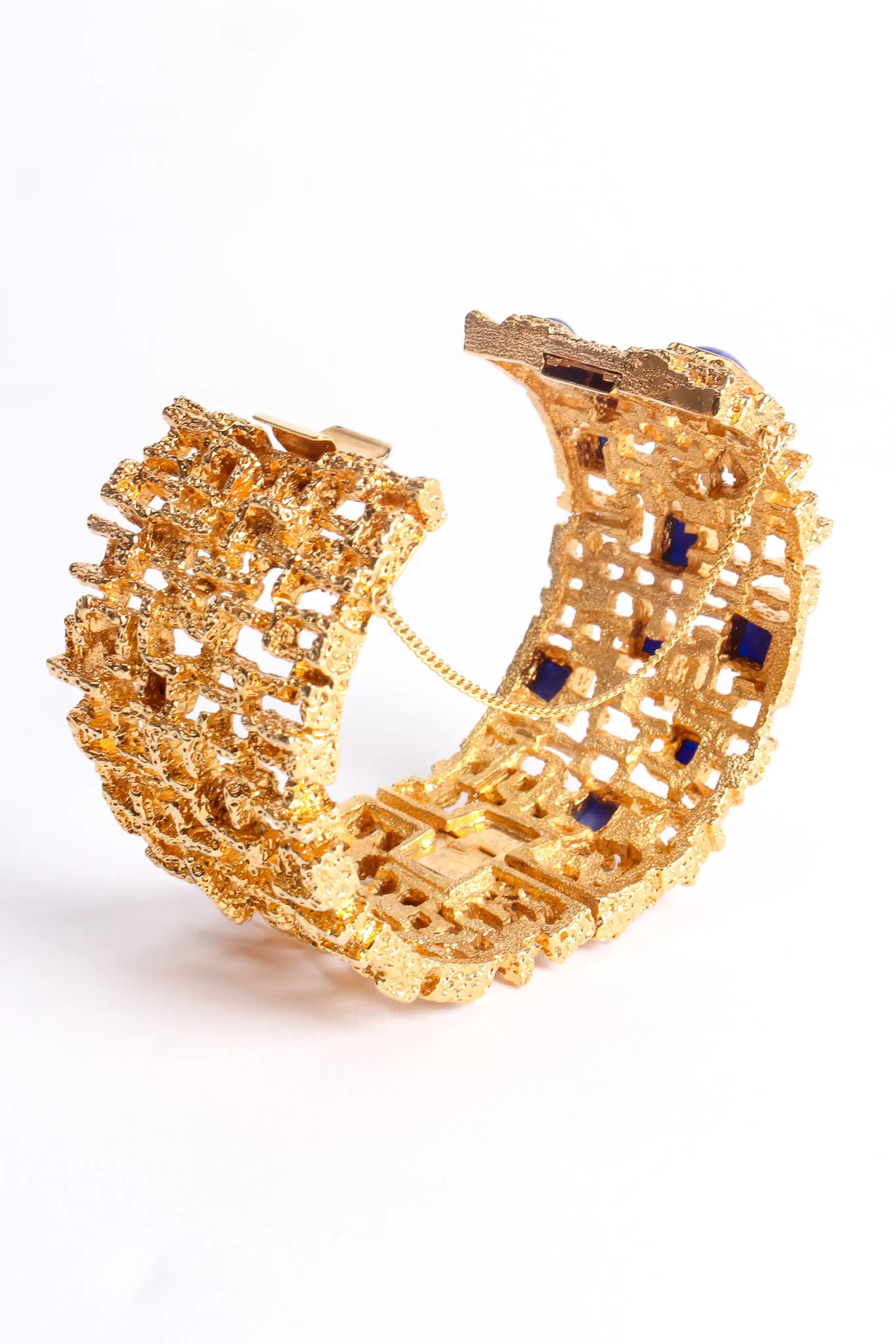Brutalist Cage Cuff Bracelet