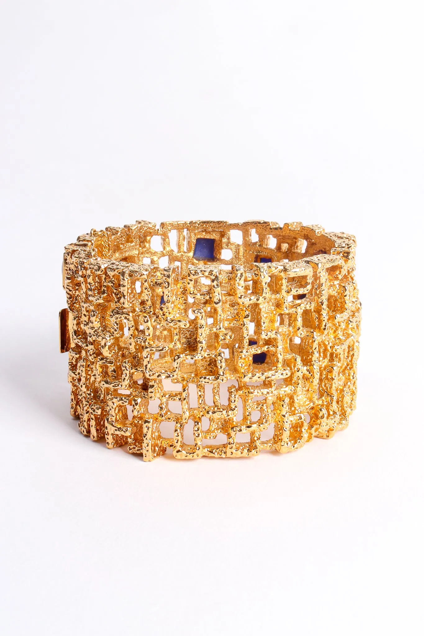 Brutalist Cage Cuff Bracelet