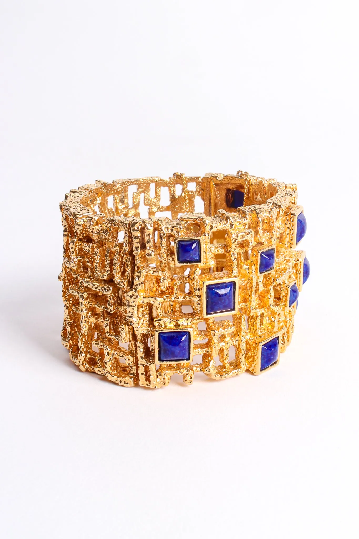 Brutalist Cage Cuff Bracelet