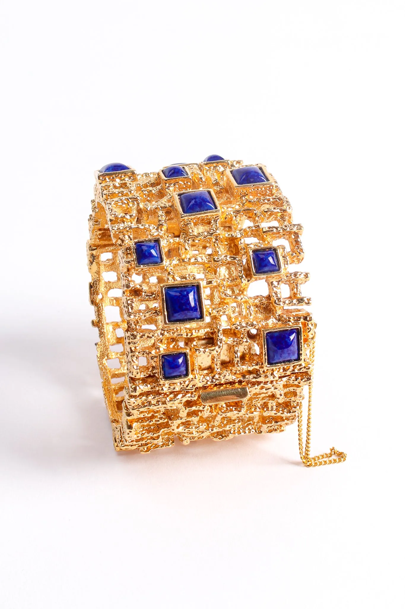 Brutalist Cage Cuff Bracelet