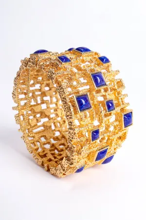 Brutalist Cage Cuff Bracelet