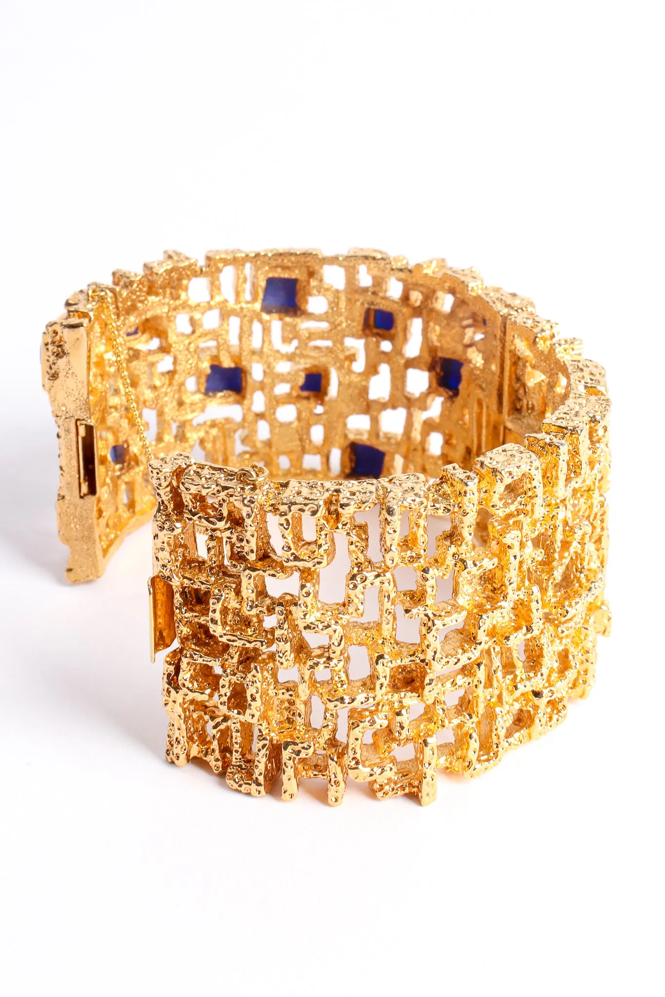 Brutalist Cage Cuff Bracelet
