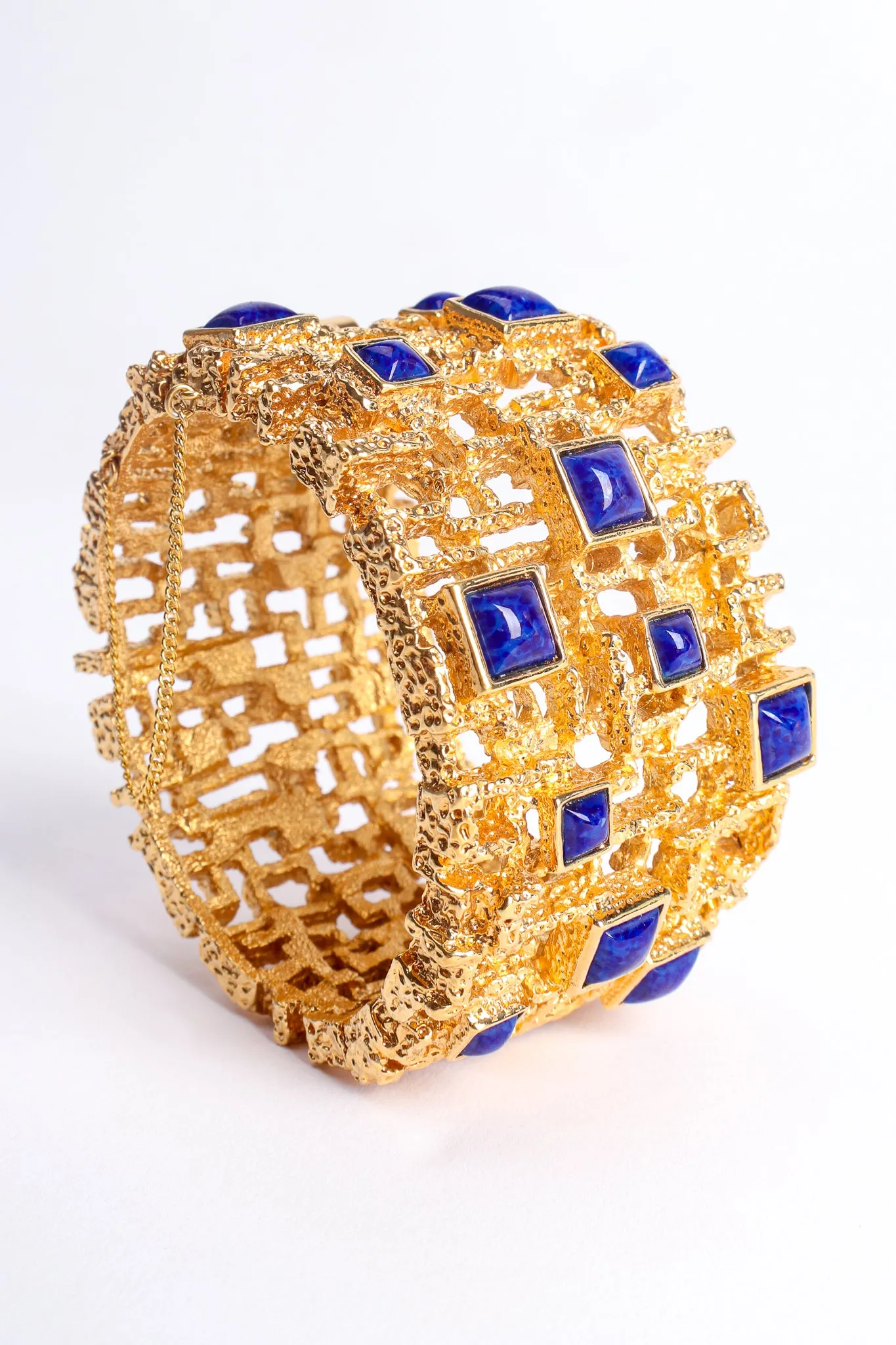 Brutalist Cage Cuff Bracelet
