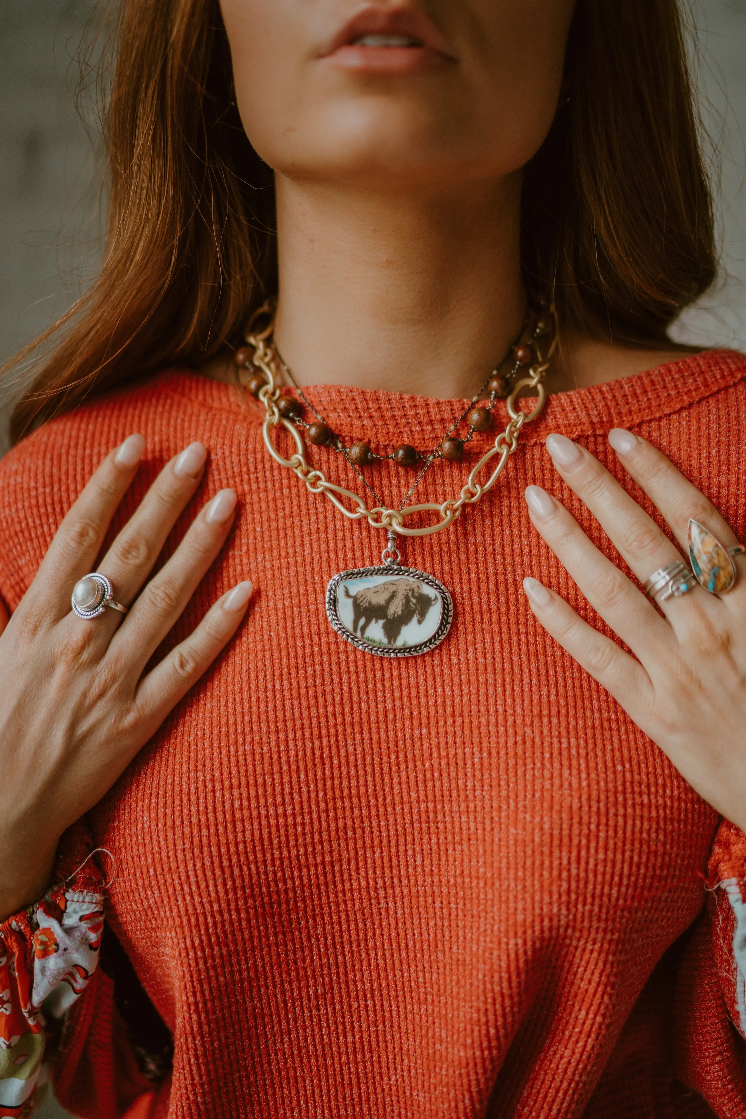 Buffalo Anne Necklace