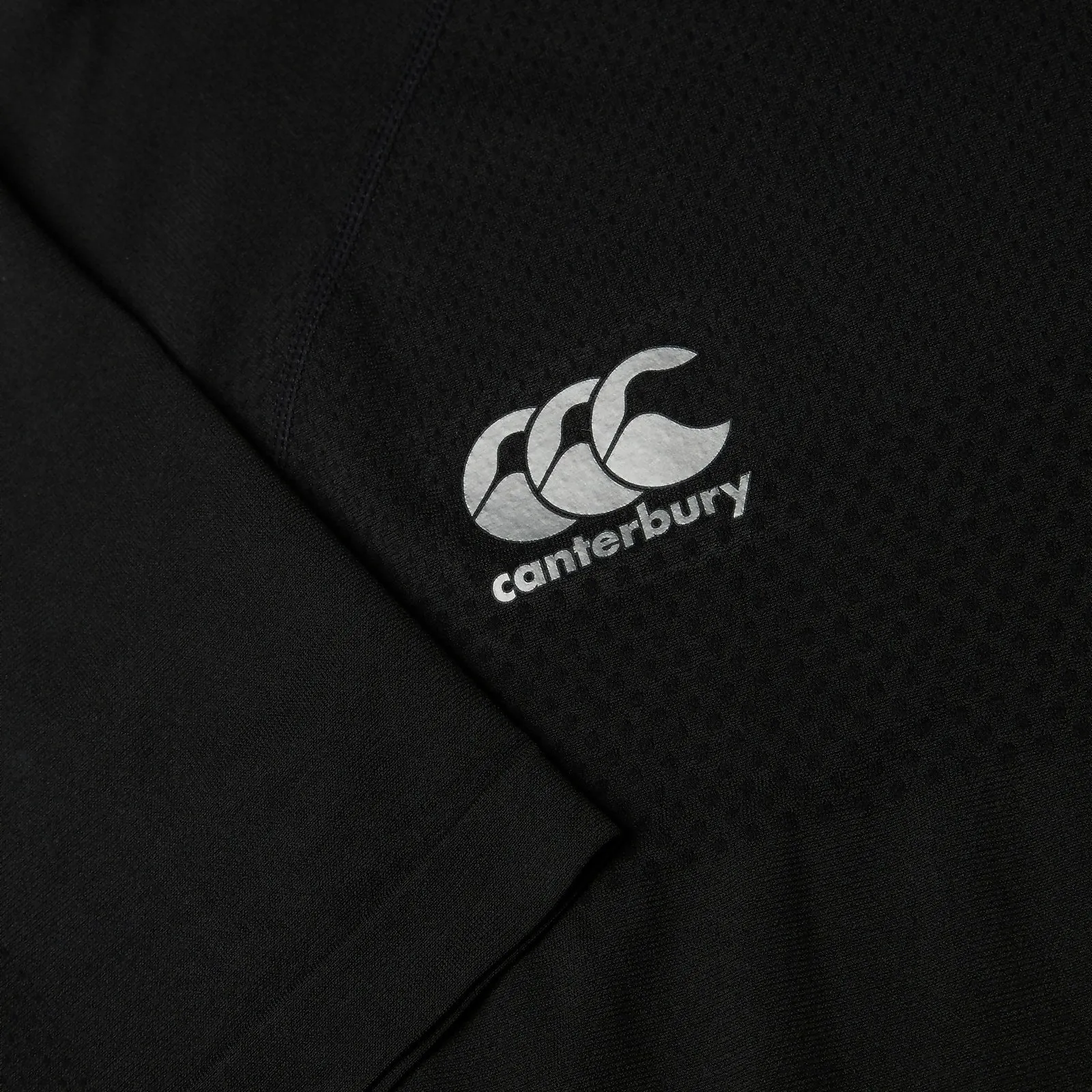 CANTERBURY SEAMLESS TEE - BLACK/GREY