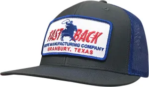 Cap - #03RDX Charcoal / Royal Blue Mesh / Retro Logo