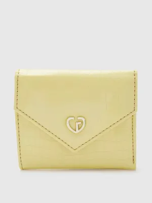 Caprese Bertha Medium Champagne Gold Clutch