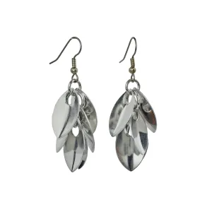 Cascading Leaves Short Earrings