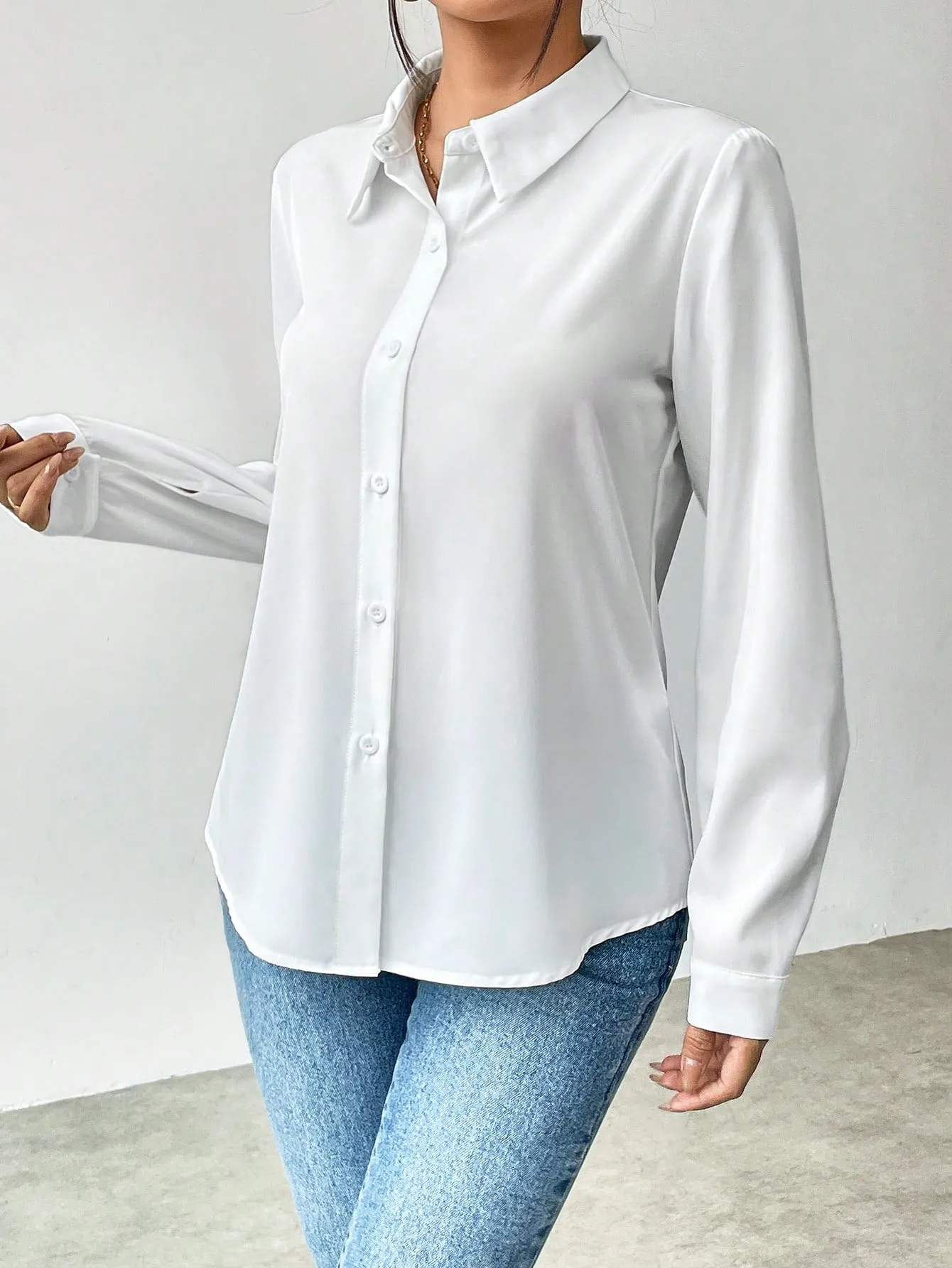 Cherry Vibes: Camisa de Mujer de Manga Larga en