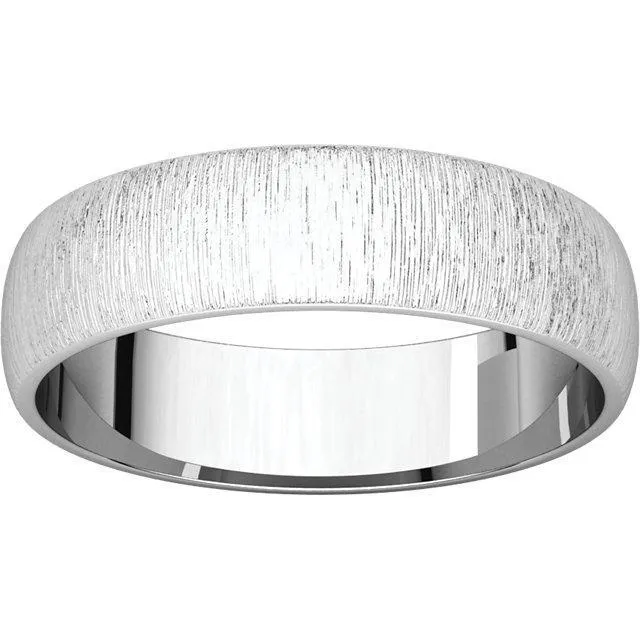 Classic Wedding Band - Stone