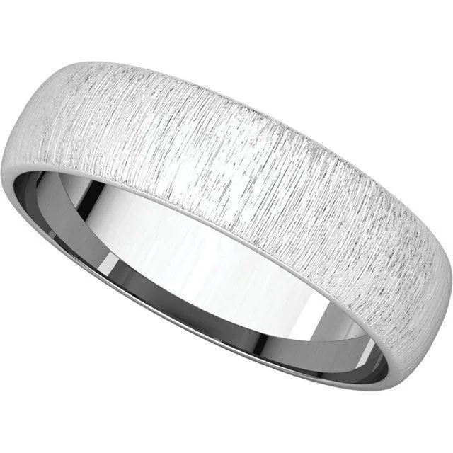Classic Wedding Band - Stone
