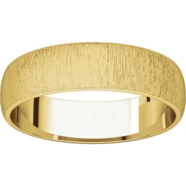 Classic Wedding Band - Stone