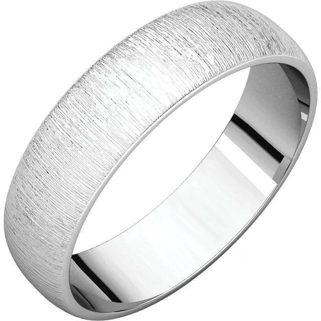 Classic Wedding Band - Stone