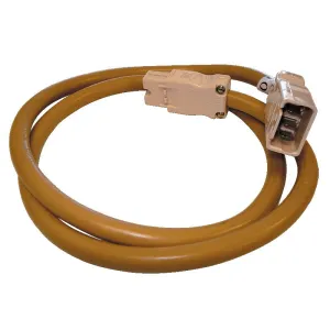 CMS 3000mm interconnecting Lead 20amp Beige for Caravan 240 Electrics