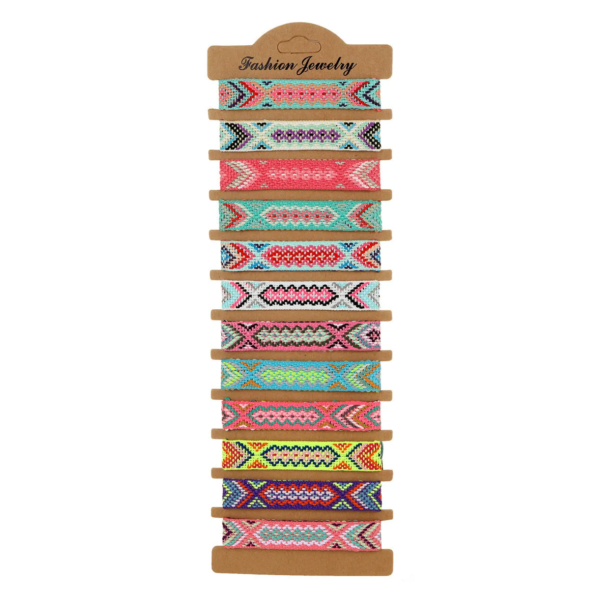 Conjunto de 12 Pulseiras Retro Minimalista