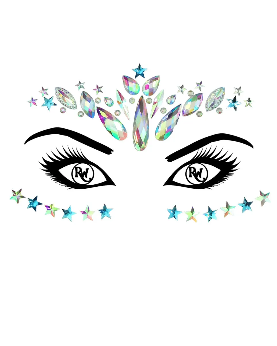 Cosmic Mermaid Face Jewel