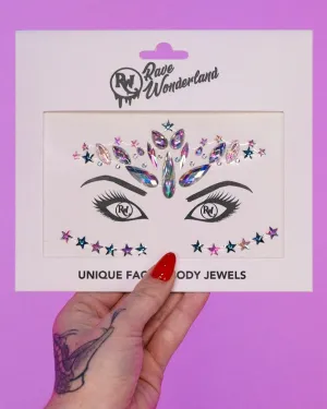 Cosmic Mermaid Face Jewel