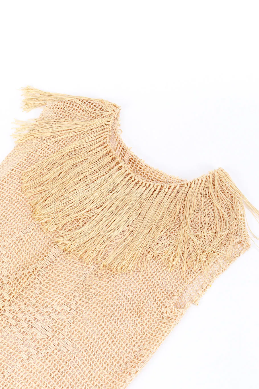 Crochet Flapper Fringe Dress