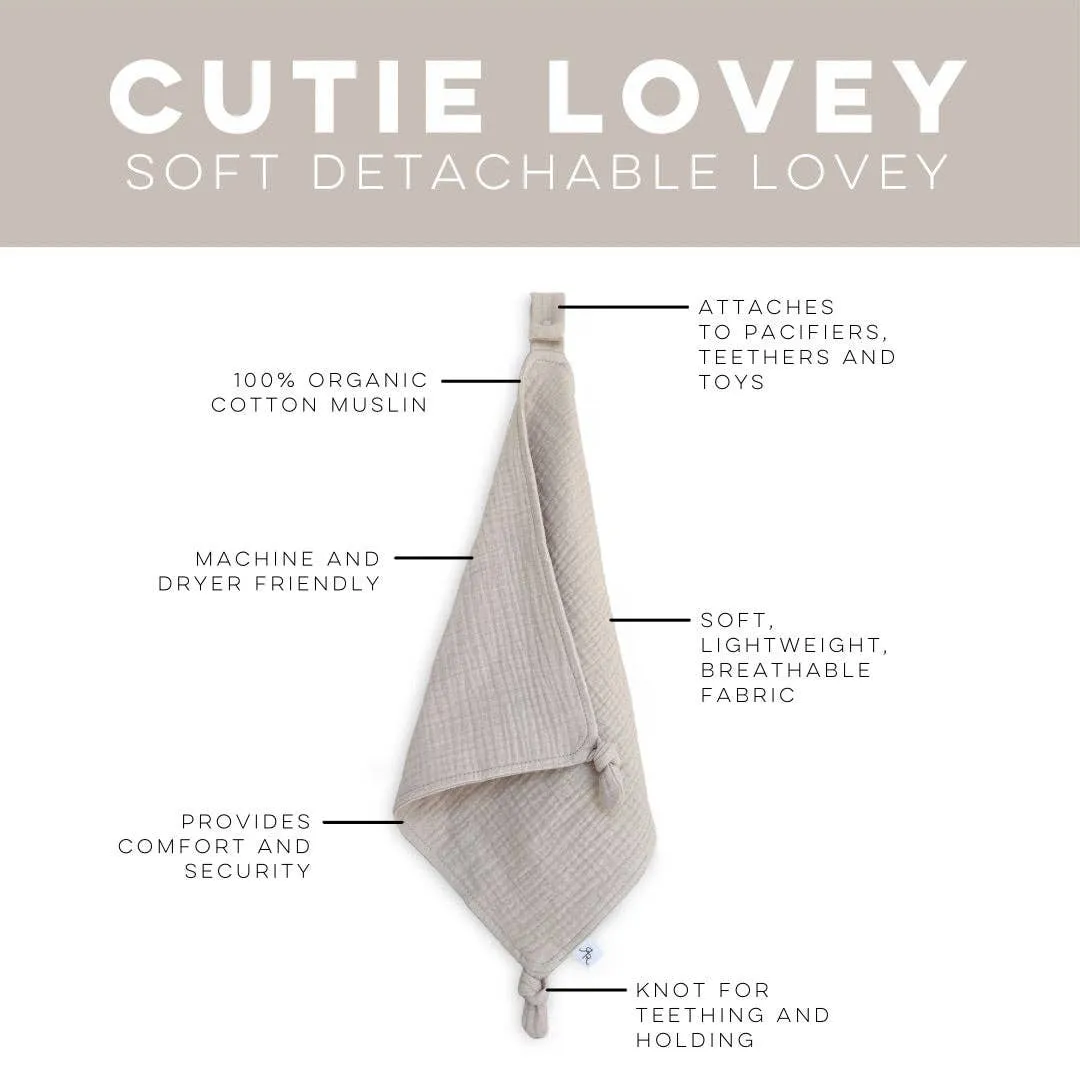 Cutie Lovey (Muslin Lovey)