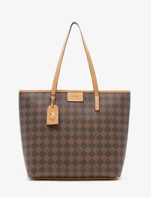DIAMOND SIGNATURE TOTE BAG